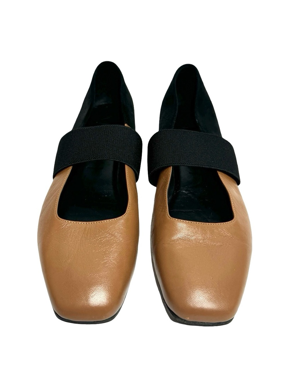 M. Gemi | The Ballare Two Tone Square Toe Maryjane Ballet Flat 39
